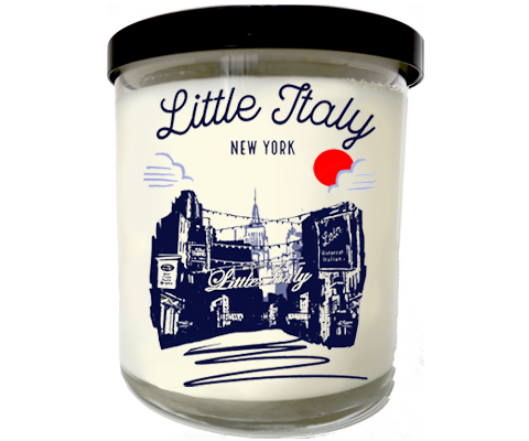 Load image into Gallery viewer, Little Italy Manhattan Sketch Scented Candle
