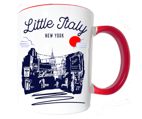 Little Italy Manhattan Sketch Mug