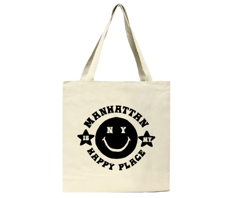 Manhattan is my Happy Place Tote Bag