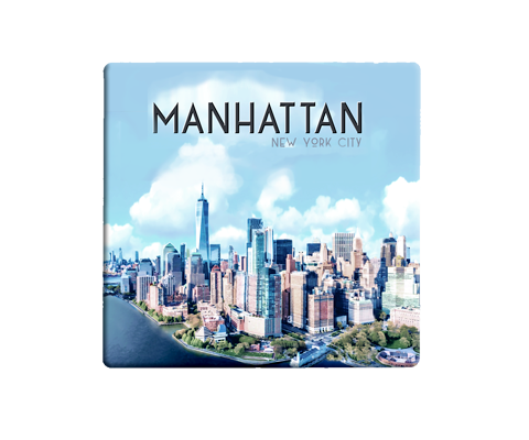 Manhattan New York Coaster
