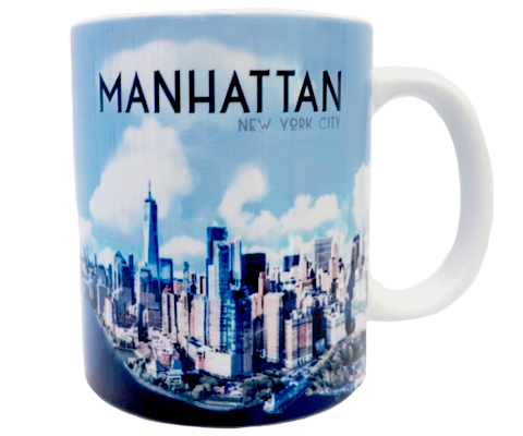 Manhattan Sky New York Mug