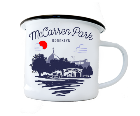 McCarren Park Brooklyn Sketch Camp Mug