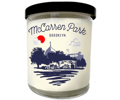 McCarren Park Brooklyn Sketch Scented Candle