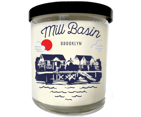 Mill Basin Brooklyn Sketch Scented Candle