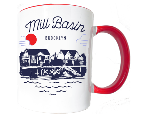 Mill Basin Brooklyn Sketch Mug