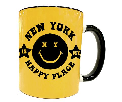 New York is My Happy Place Mug