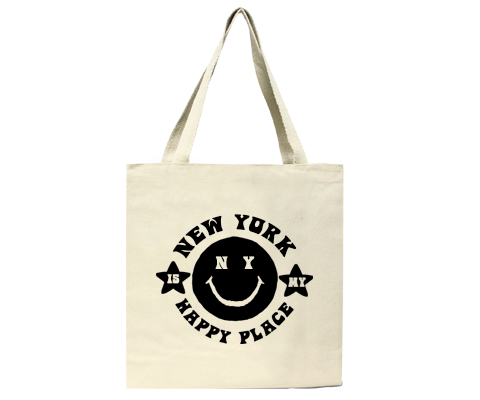 New York is my Happy Place Tote Bag