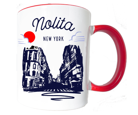 Nolita Manhattan Sketch Mug