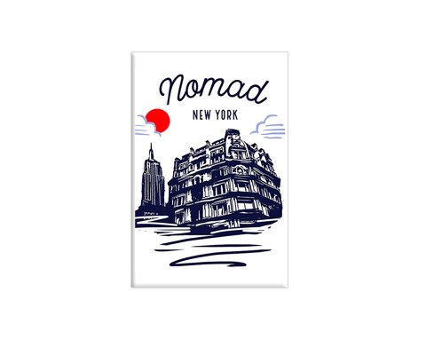 Load image into Gallery viewer, Nomad New York Sketch Magnet
