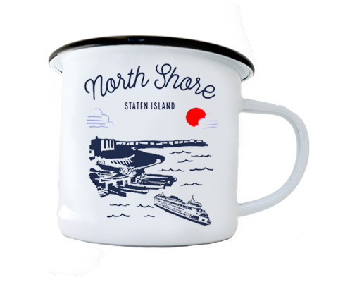 North Shore Staten Island Sketch Camp Mug