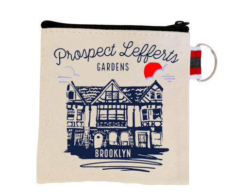 Prospect Lefferts Gardens Brooklyn Sketch Coin Purse