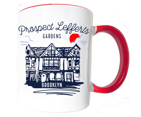 Prospect Lefferts Gardens Brooklyn Sketch Mug