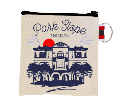 Park Slope Brooklyn Sketch Coin Purse