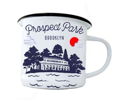 Prospect Park Brooklyn Sketch Camp Mug
