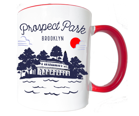 Prospect Park Brooklyn Sketch Mug