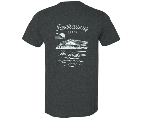 Rockaway Sketch Adult Tee Shirt