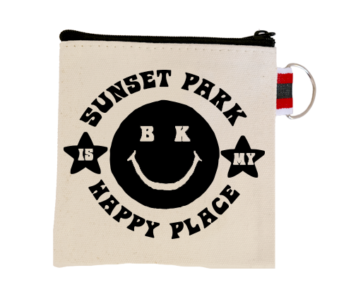 Sunset Park is My Happy Place Brooklyn Coin Purse