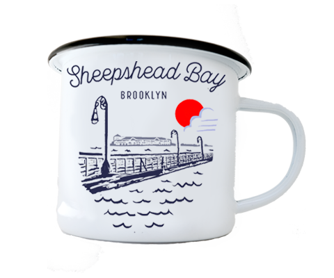 Sheepshead Bay Brooklyn Sketch Camp Mug