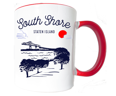 South Shore Staten Island Sketch Mug
