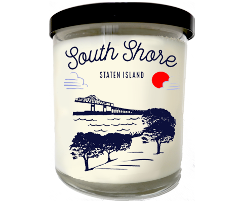 South Shore Staten Island Sketch Scented Candle