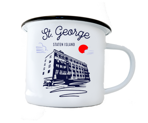 St. George Staten Island Sketch Camp Mug