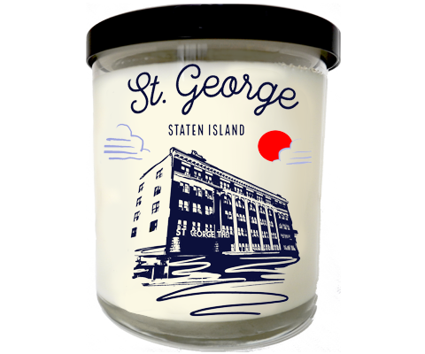 St. George Staten Island Sketch Scented Candle