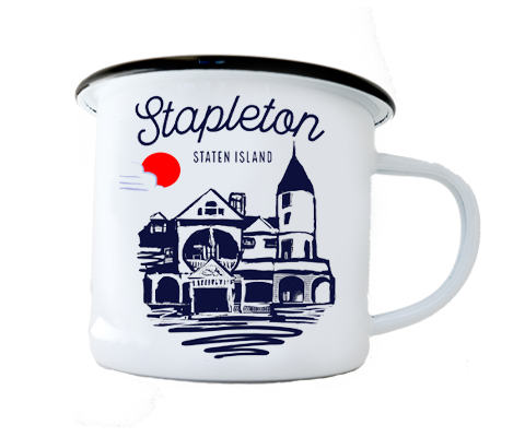 Stapleton Staten Island Sketch Camp Mug