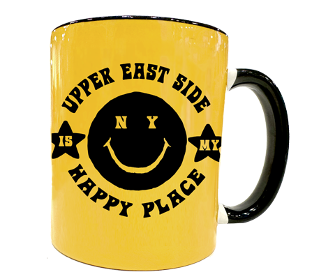 Load image into Gallery viewer, Upper East Side New York is My Happy Place Mug
