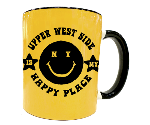 Load image into Gallery viewer, Upper West Side New York is My Happy Place Mug
