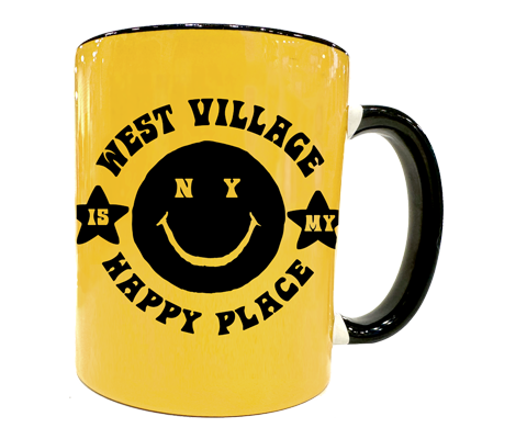 West Village New York is My Happy Place Mug