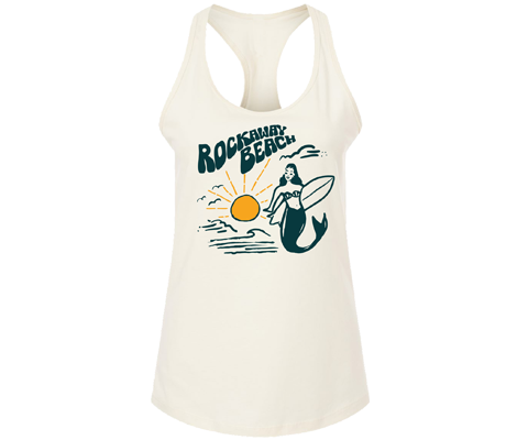 Rockaway Wave Mermaid Racer Back Tank