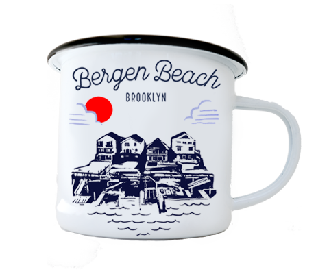 Bergen Beach Brooklyn Sketch Camp Mug