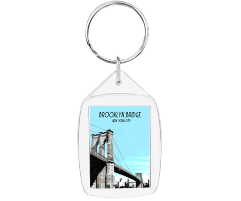 Brooklyn Bridge New York Keychain