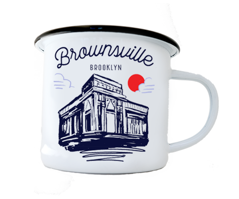 Brownsville Brooklyn Sketch Camp Mug