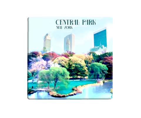 Load image into Gallery viewer, Central Park New York Coaster
