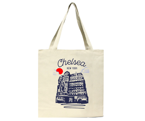 Chelsea Sketch Tote Bag