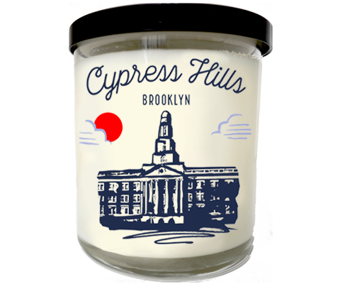 Load image into Gallery viewer, Cypress Hills Brooklyn Sketch Scented Candle
