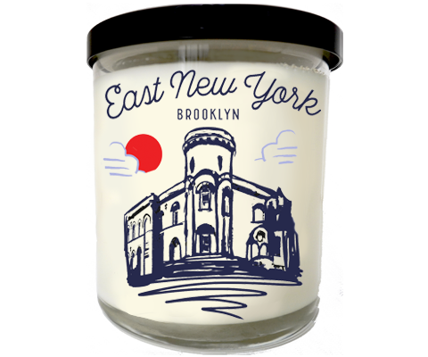 East New York Brooklyn Sketch Scented Candle