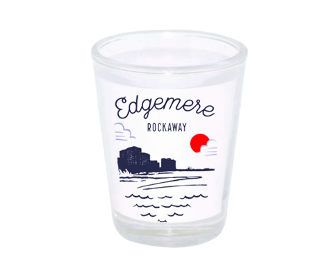 Edgemere Sketch Shot Glass