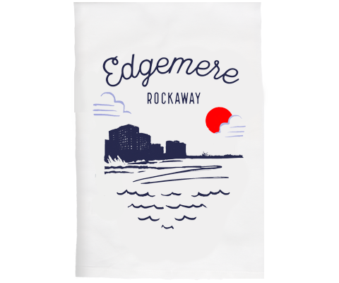 Edgemere Sketch Tea Towel