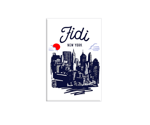 Fidi New York Sketch Magnet