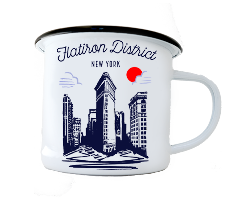 Flatiron District Manhattan Sketch Camp Mug