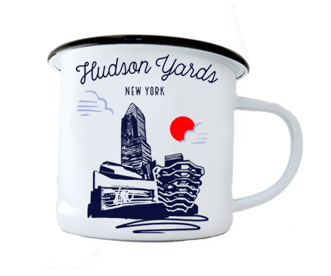 Hudson Yards Manhattan Sketch Camp Mug