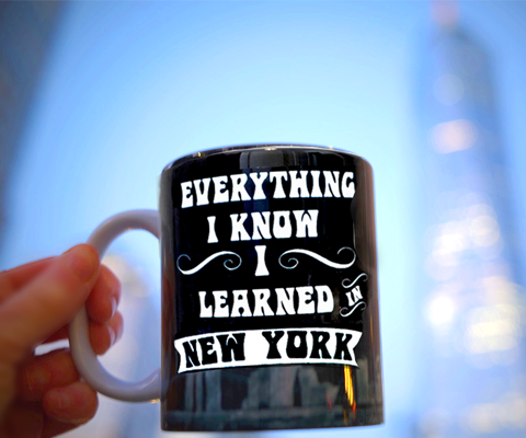 Everything I Know I Learned in New York Mug