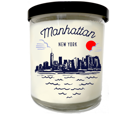 Manhattan Sketch Scented Candle