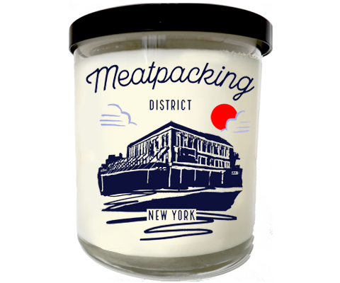 Meatpacking District Manhattan Sketch Scented Candle