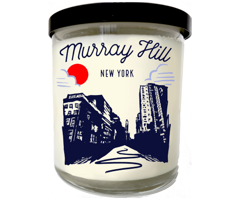 Murray Hill Manhattan Sketch Scented Candle