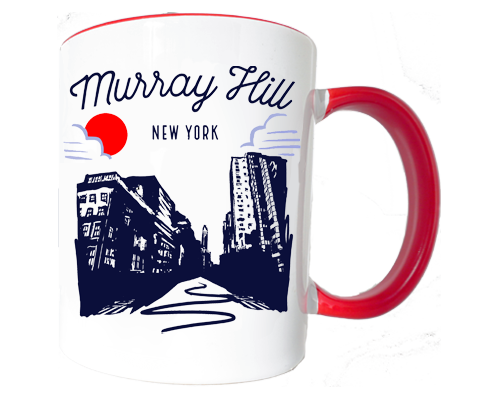Murray Hill Manhattan Sketch Mug