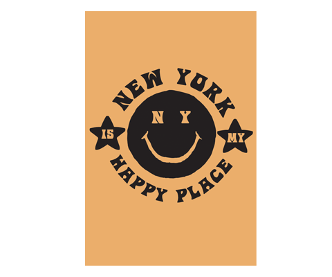 Load image into Gallery viewer, New York is My Happy Place Postcard
