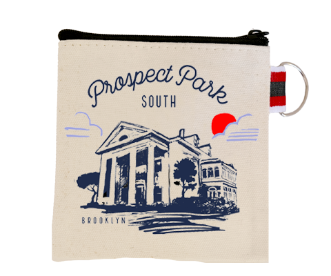 Prospect Park South Brooklyn Sketch Coin Purse